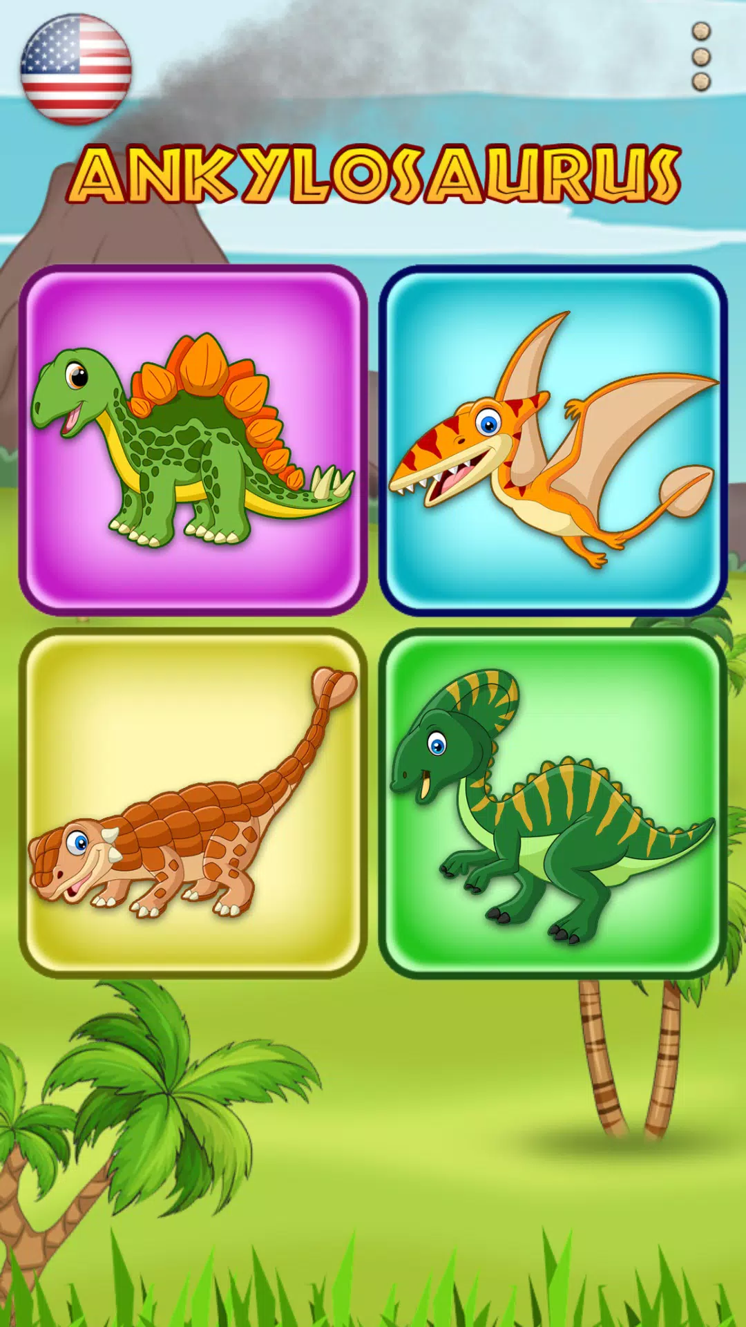 Download do APK de Sons de dinossauro jogos educativos para crianças para  Android