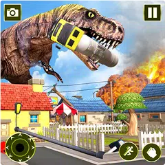 Скачать Dinosaur Attack Survival APK