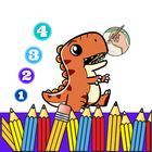 Dinosaur Color icon