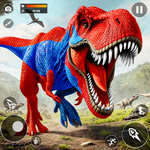 Angry Dino City Rampage Games icon