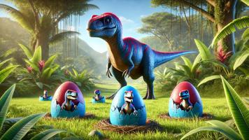 3 Schermata Dinosaur Life family Simulator