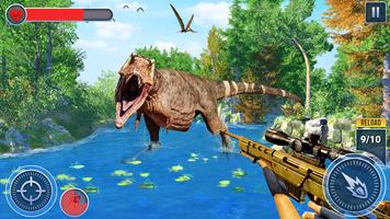 恐竜 狩猟 ゲーム 3d スクリーンショット 1