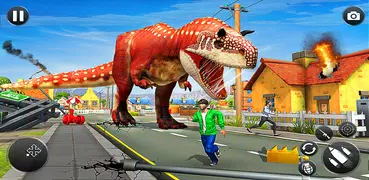 Superhero Dino Rampage Games