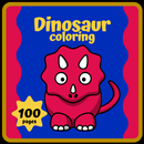 100 Dinosaur Coloring Pages APK