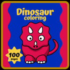 100 Dinosaur Coloring Pages icône