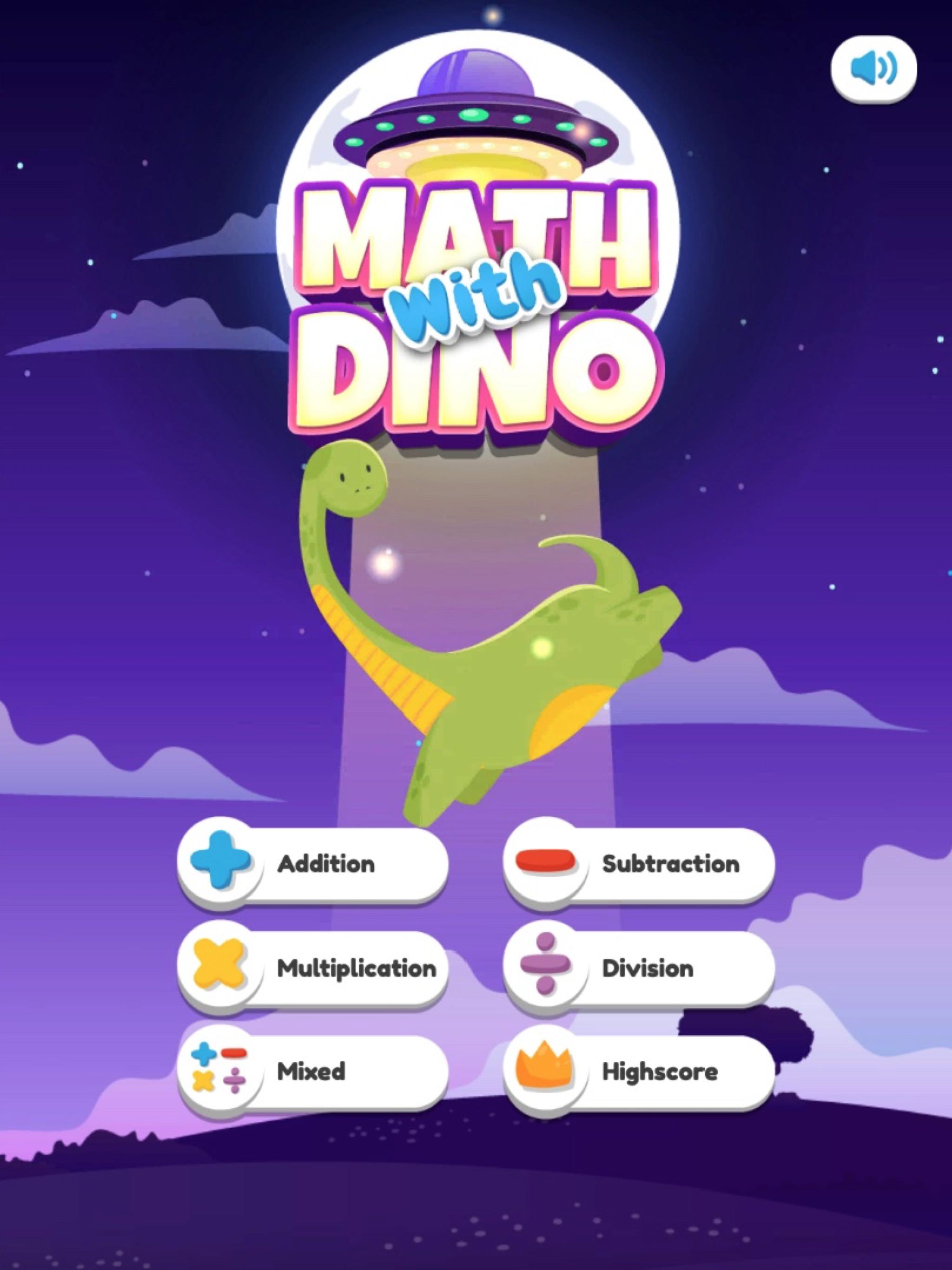 Описание для Dino Math Quest - Math Games.