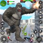 Wild Gorilla Game City Smasher icône