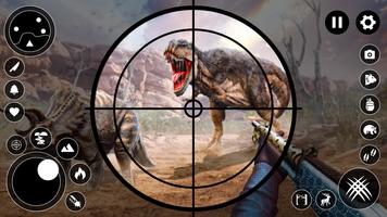 공룡 사냥 FPS 게임: 디노 사냥 총 시뮬레이션 게임 포스터