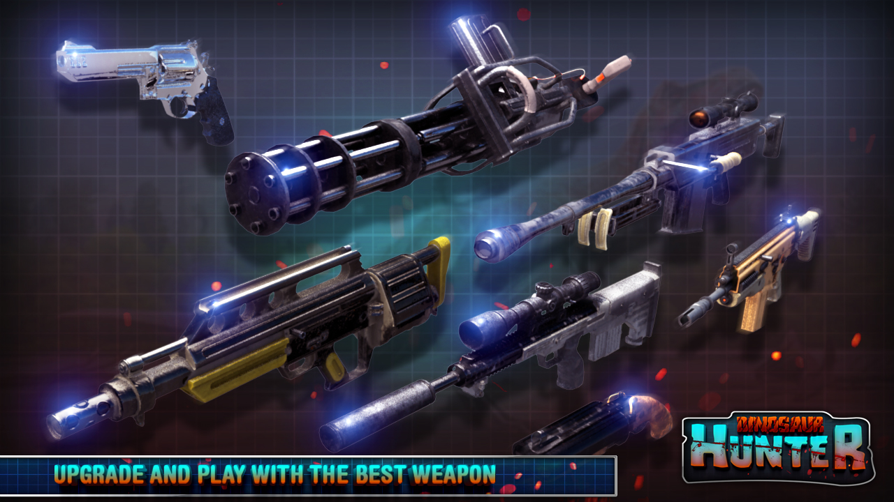 Jogos de armas de caça ao dinossauro selvagem versão móvel