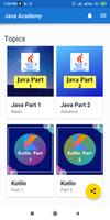 Java Academy(kotlin) تصوير الشاشة 2