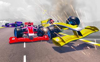 Real Formula Car Tracks Racing Game Affiche