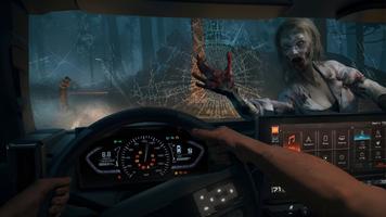 Scary Car Driving Survival captura de pantalla 1