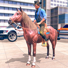 Horse Chase Jeu de police icône