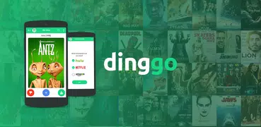 dinggo! Swipe thru Netflix, Hulu, Prime Video