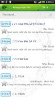 Vietnamese Karaoke List تصوير الشاشة 1