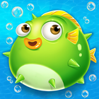 Panda Bubble Shooter - Save the Fish Pop Game Free icône
