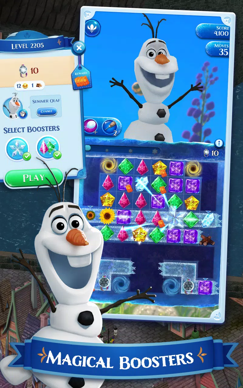 bom Avondeten waarde Disney Frozen Free Fall Games APK voor Android Download