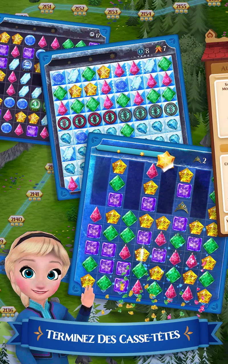 Jeu La Reine Des Neiges Free Fall Gratuit Disney La Reine des Neiges FF APK pour Android Télécharger