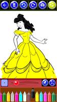 Disney Princess Coloring Pages скриншот 2