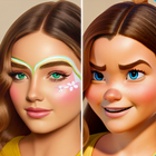 Disney Gesicht - Cartoon Foto Zeichen