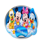 Disney Stickers For WhatsApp |WAStickerApps| icône