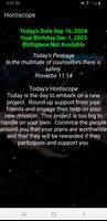 Bible Horoscopes Ekran Görüntüsü 2