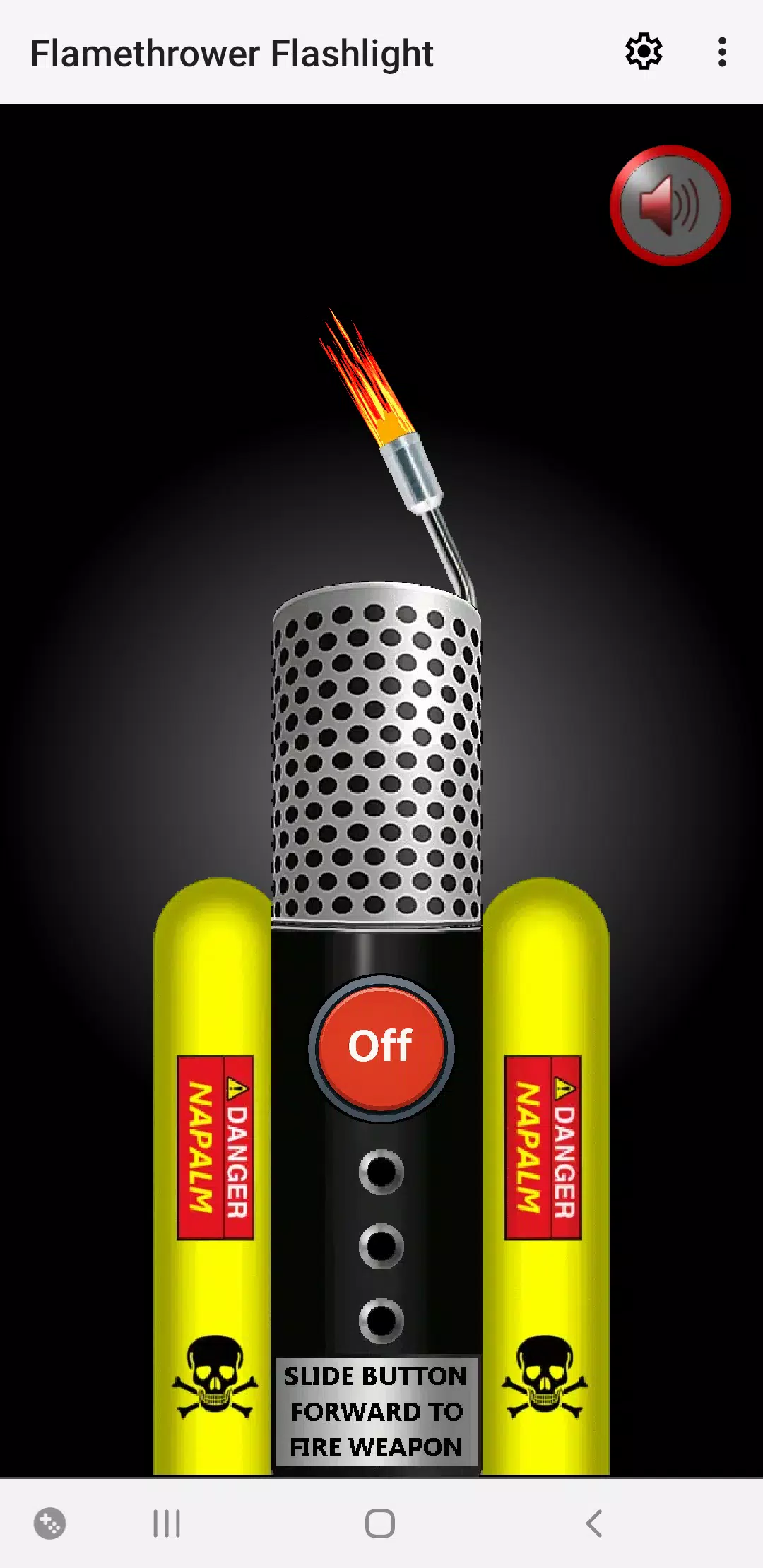 Flamethrower Flashlight