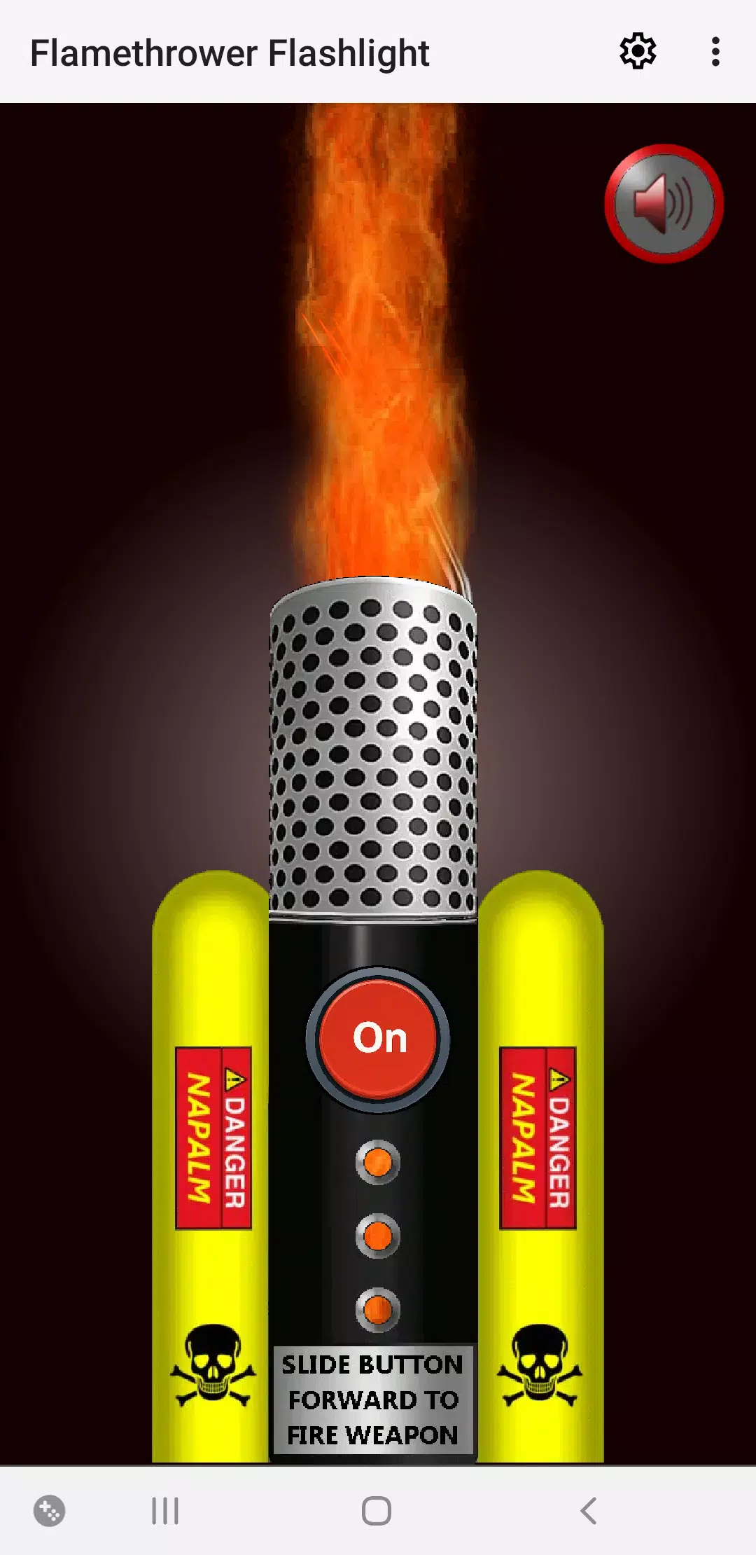 Flamethrower Flashlight