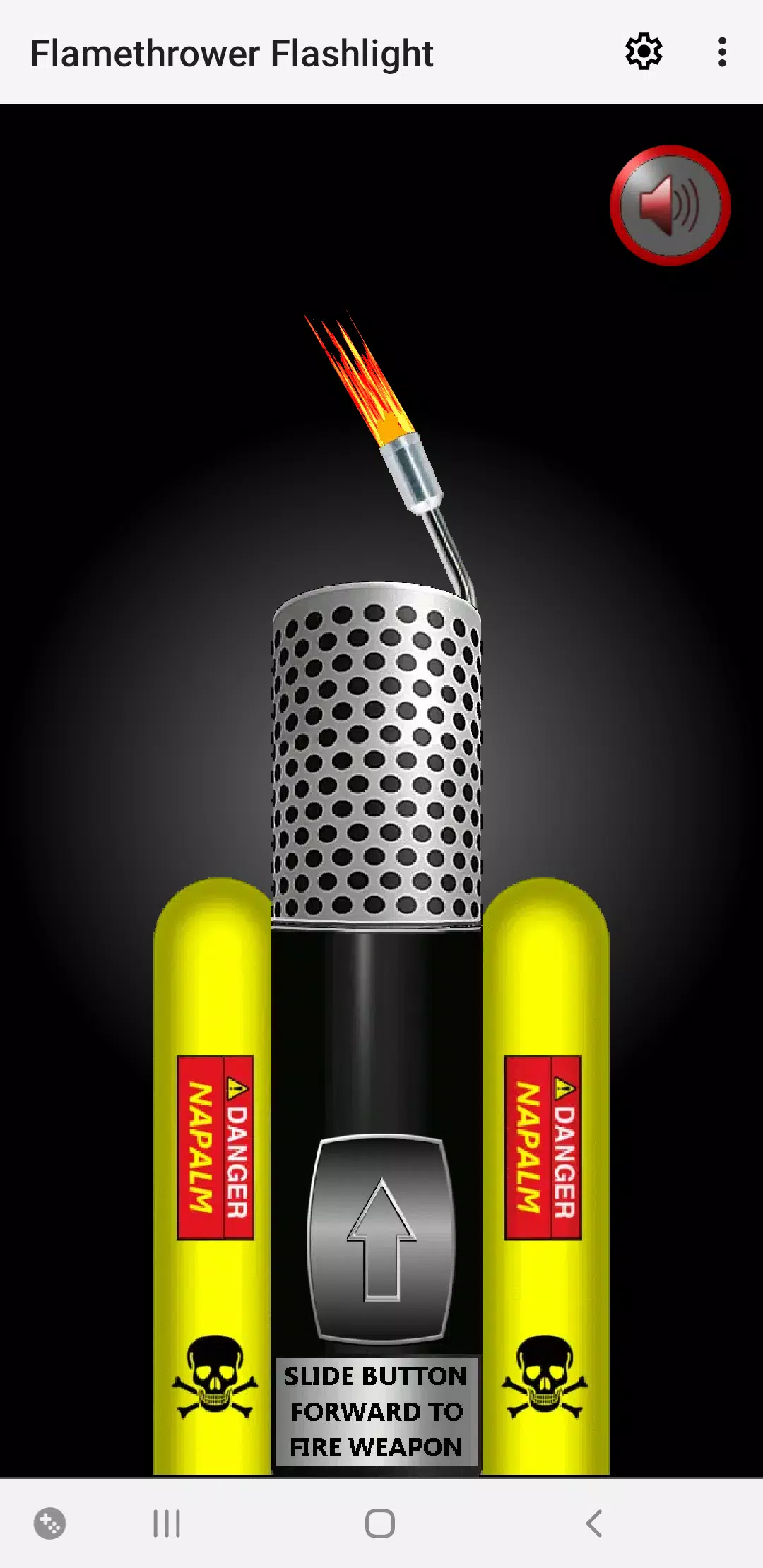 Flamethrower Flashlight