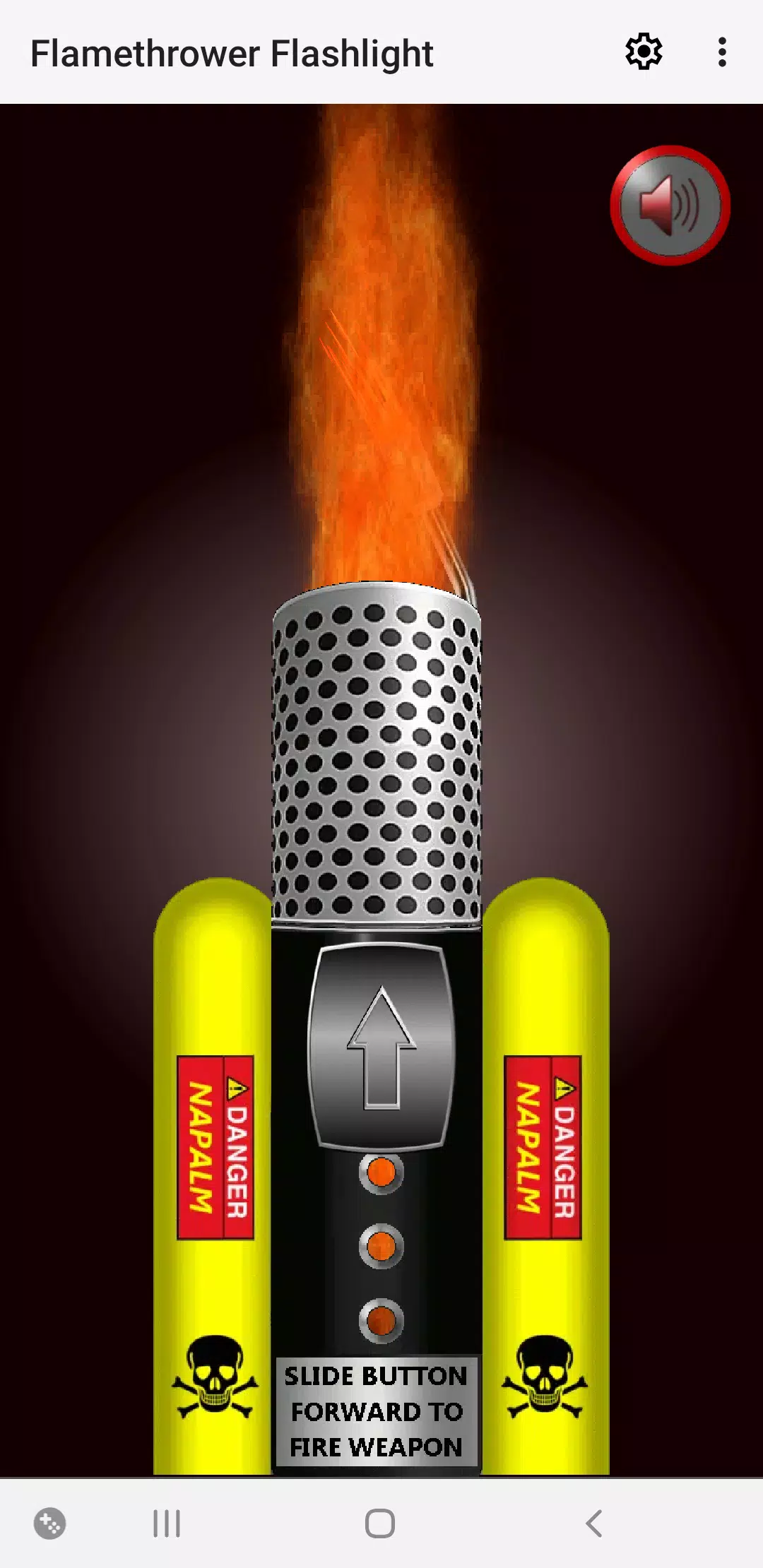 Flamethrower Flashlight