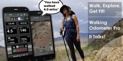 Walking Odometer Pro Plakat