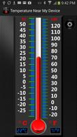 Real Mercury Thermometer Affiche