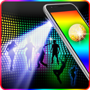 luces de discoteca hd multi color antorcha luz APK