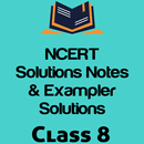 Class 8 science Ncert ,notes & exampler solutions APK