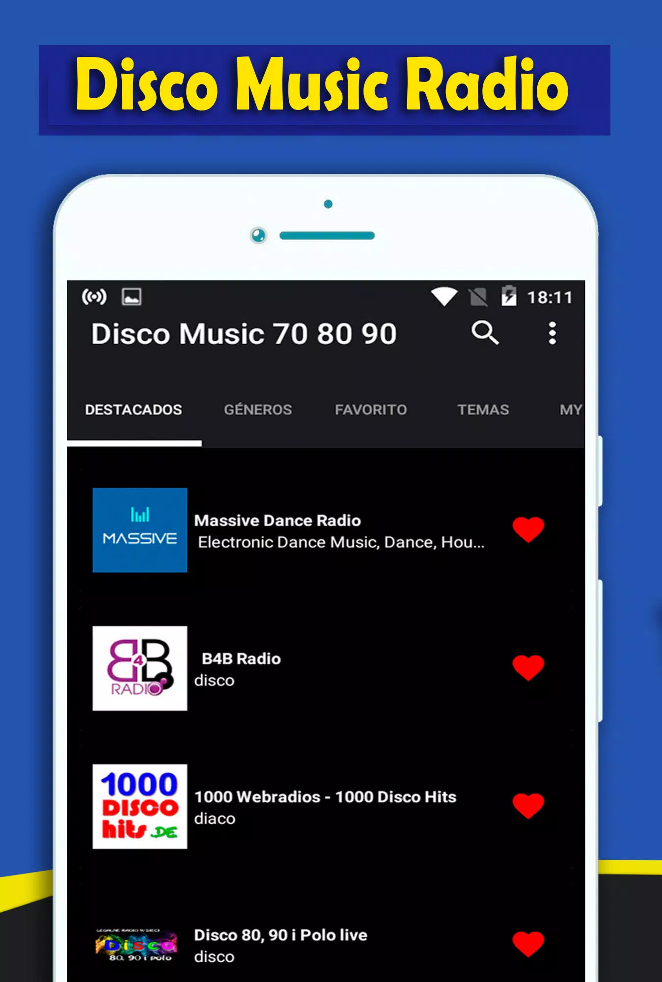 Descarga de APK de Disco Music 70 80 90 para Android