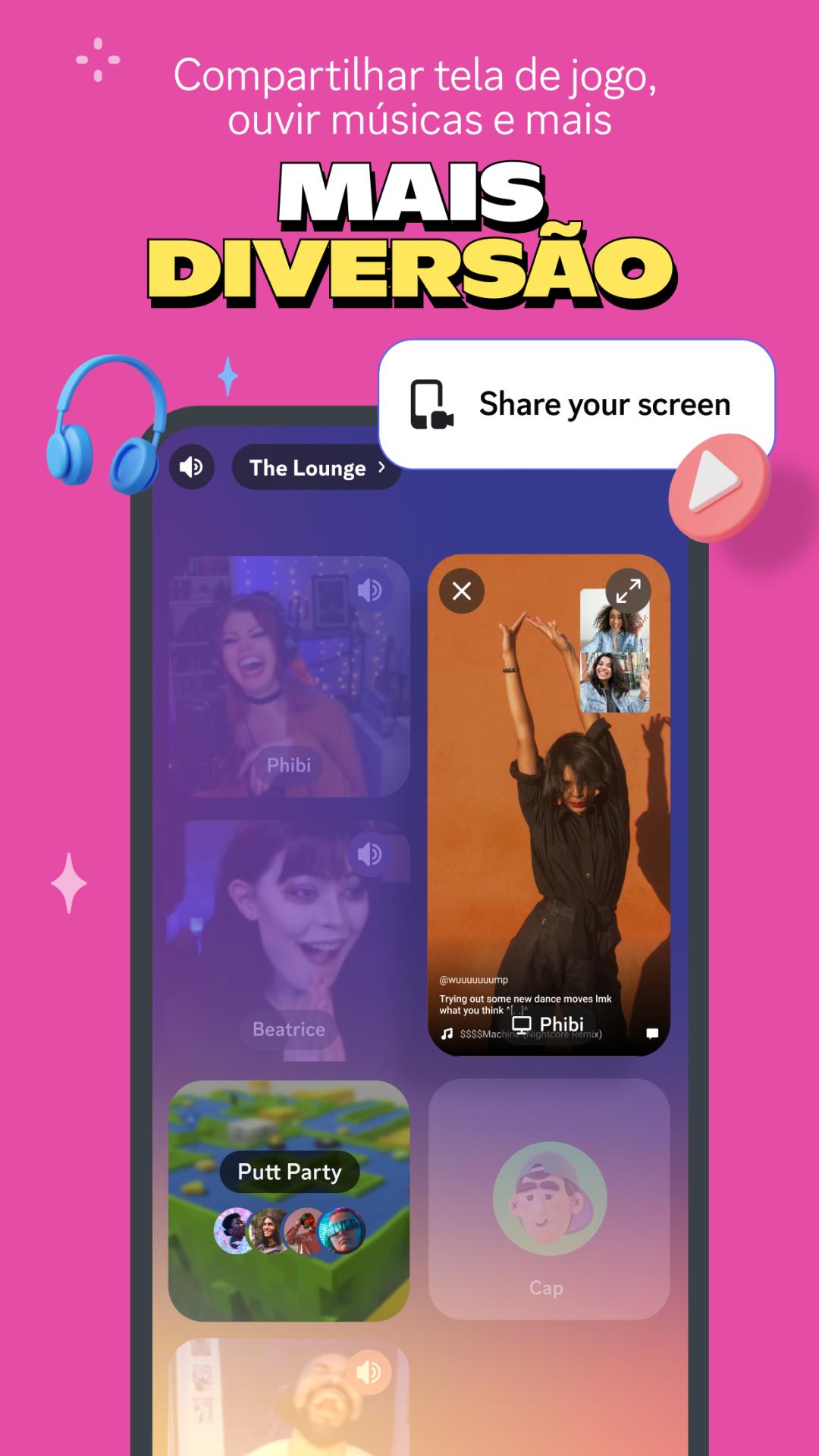 Discord: Conversa e Convive – Apps no Google Play