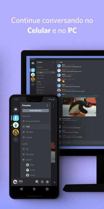 Discord para Android - APK Baixar