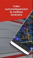 St Pétersbourg Guide du Métro Affiche