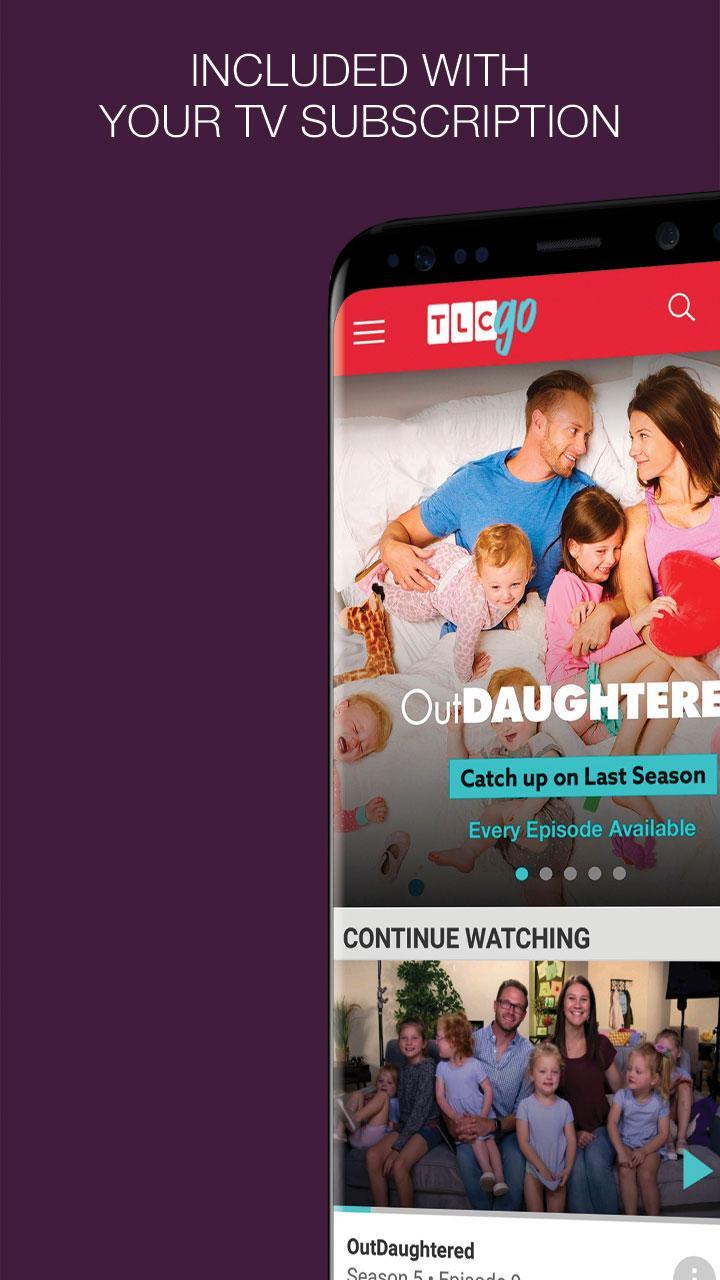 Watch TV On Demand. Stream Top Episodes: TLC GO for Android - APK Download
