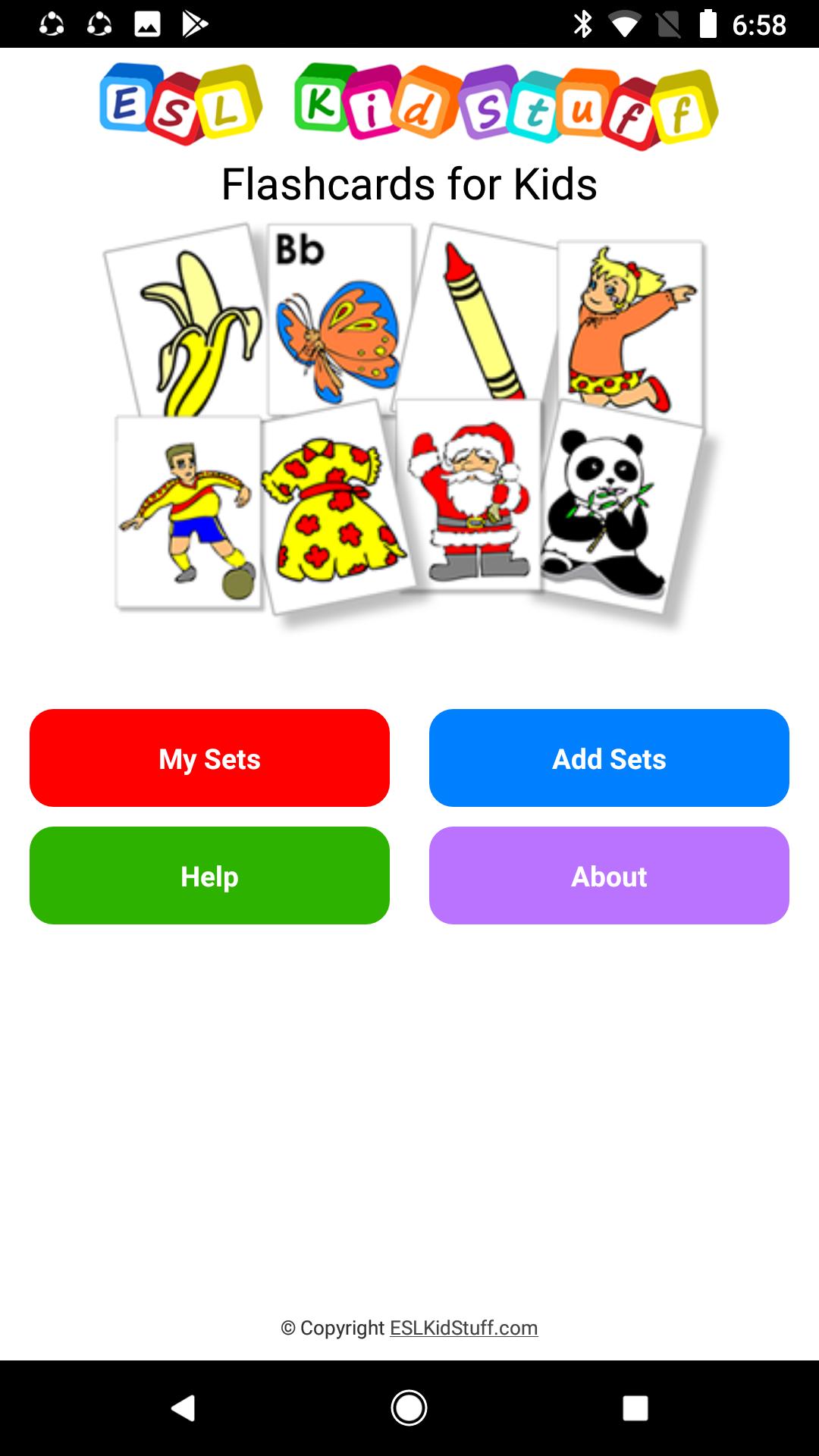 Android ç¨ã® ESL KidStuff App APK ããã¦ã³ãã¼ã