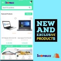 Shopibuzz Online Shopping App постер