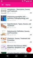 Diseases Treatments Dictionary পোস্টার