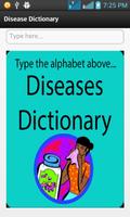 Disease dictionary Affiche