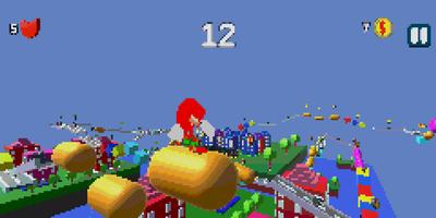 Red Knuckles Sonniic Adventure imagem de tela 1