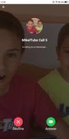 1 Schermata Fake Video Call From Mikeltube