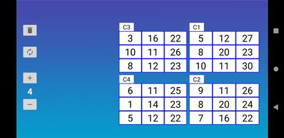 Bingo RS Cards capture d'écran 3