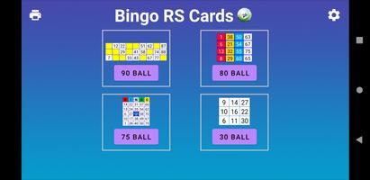Bingo RS Cards постер