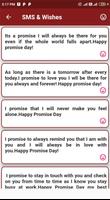 Happy Promise Day Photo Images GIF Card Messages capture d'écran 2