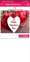 Happy Valentine Day Photo Message Shayari capture d'écran 1