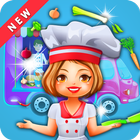 Campfire Mama Mia Food Truck Game – Cookie Jam icon